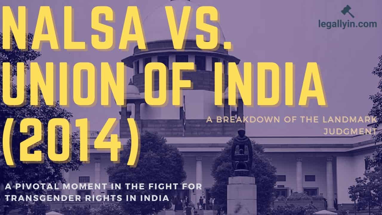 NALSA vs. Union of India