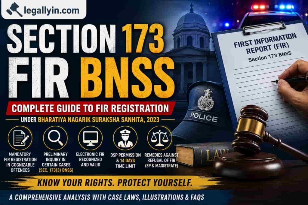 Section 173 FIR BNSS