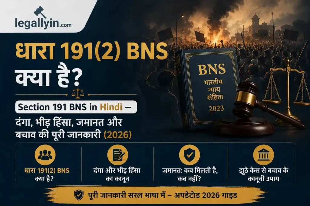Section 191 BNS in Hindi